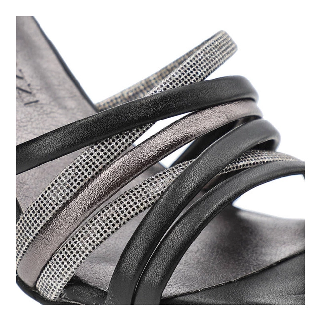 Sandále Marco Tozzi - 2-28386-20 098 Black Comb