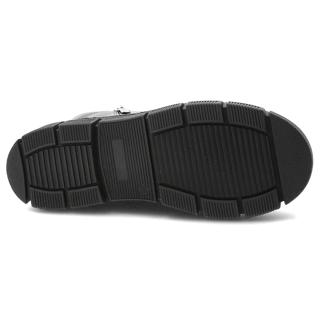 Členkové Topánky WASAK - 0730 Czarny Groszek/Wełna