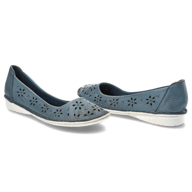 Poltopánky Lanqier - 38C335 Niebieski Blue