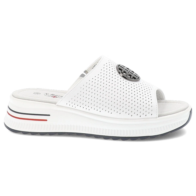 Šľapky S.BARSKI - LR51-661 White