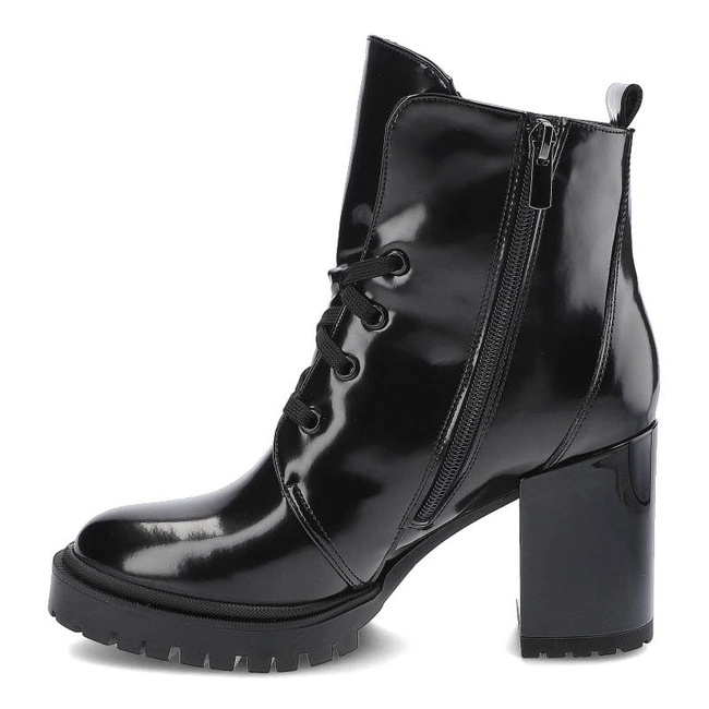 Členkové Topánky Karino - 3873/090-F Czarny/Lakier