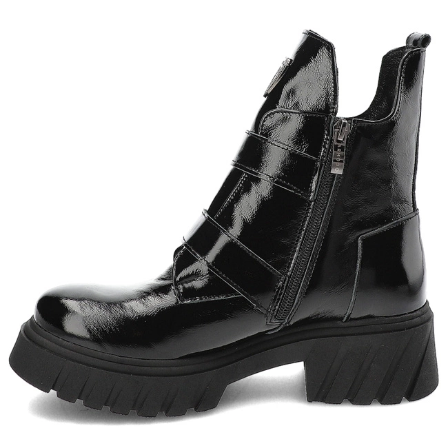 Členkové Topánky Armodo - 60482 Naplak Czarny+Cn.