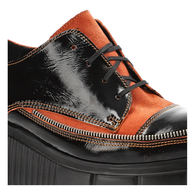 Poltopánky Maciejka - 05740-18/00-1 Pomarańcz+Czarny