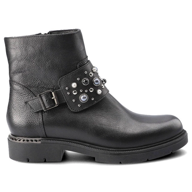 Členkové Topánky Carinii - B4483_-J23-000-POL-D06 Czarny