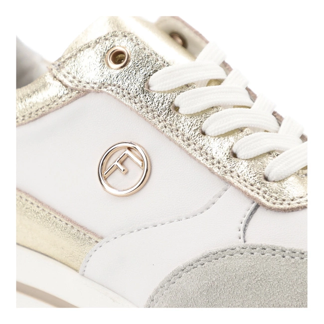 Tenisky FILIPPO - DP6858/25 WH GO Biały Złoty