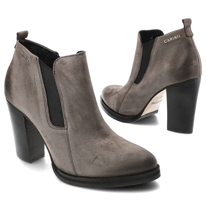 Členkové Topánky Carinii - B3340_G65-000-PSK-B77 Szary