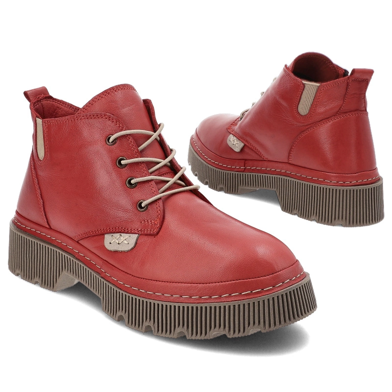 Členkové Topánky Artiker - 53C0651 Red