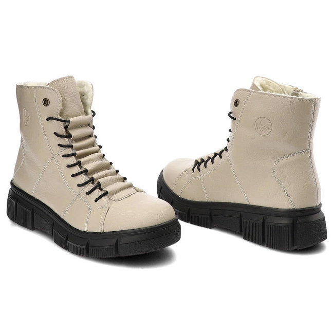 Členkové Topánky Rieker - X3428-60 Beige