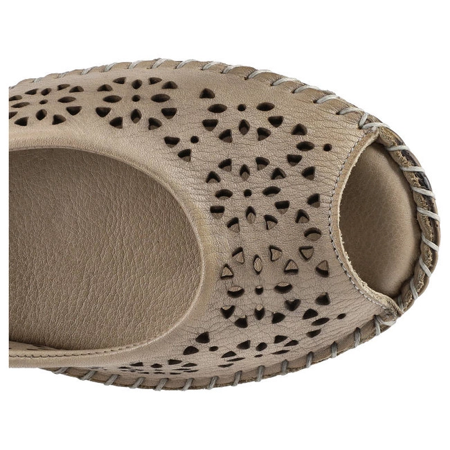 Sandále Lanqier - 40C1417 Beige