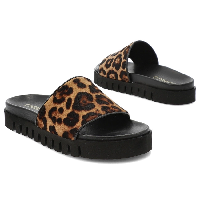 Šľapky CHEBELLO - 4685_-525-000-PSK-S390 Panterka