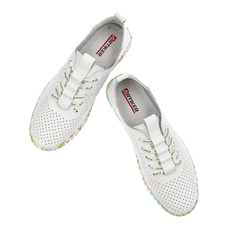 Poltopánky Artiker - 52C1381 Biało-Zielony