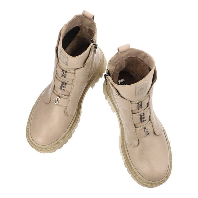 Členkové Topánky Nessi - 24685 Beż 122