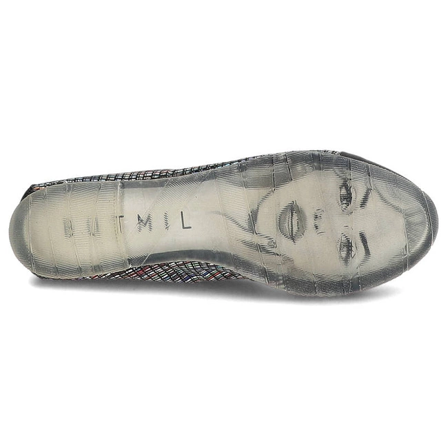 Baleríny La’viano - 290 PASKI / CZARNY