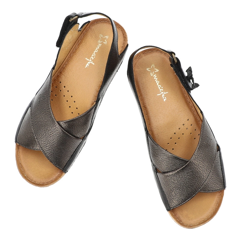 Sandále MACIEJKA 00994-63/00-5 Czarny