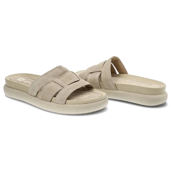 Šľapky Nessi - 22213 Beż W4