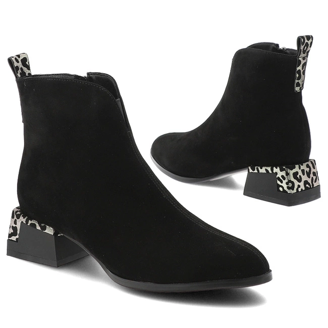 Členkové Topánky S.BARSKI - CR52-648 Black