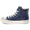 Plátenky Tommy Hilfiger - T3A9-32290-1437800-High Top Lace-Up Sneaker Blue 800