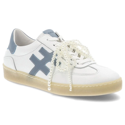 Tenisky KARINO - 5704/122-P Biały Niebieski Lico