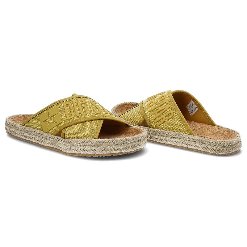 Šľapky Big Star - JJ274A409 Żółty