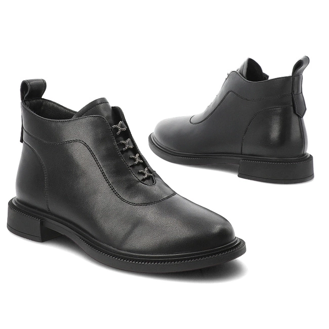 Členkové Topánky S.BARSKI - MR52-122 Black