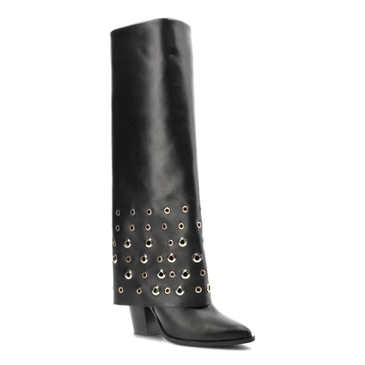 Čižmy Carinii - B10052_-E50-000-000-E72 Czarny