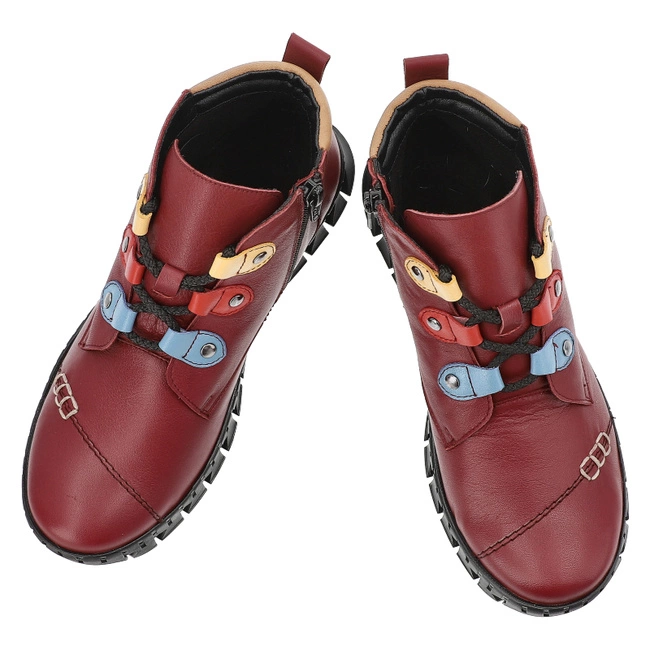 Členkové Topánky ARMODO - 2352 Bordowy 3300/ZCN