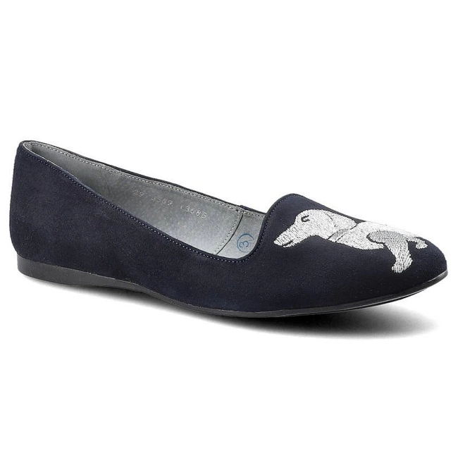 Baleríny Maciejka - 03589-17/00-5 Granat