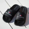 Šľapky Tommy Hilfiger - T3B0-32574-1172999-Logo Print Pool Slide Black 999