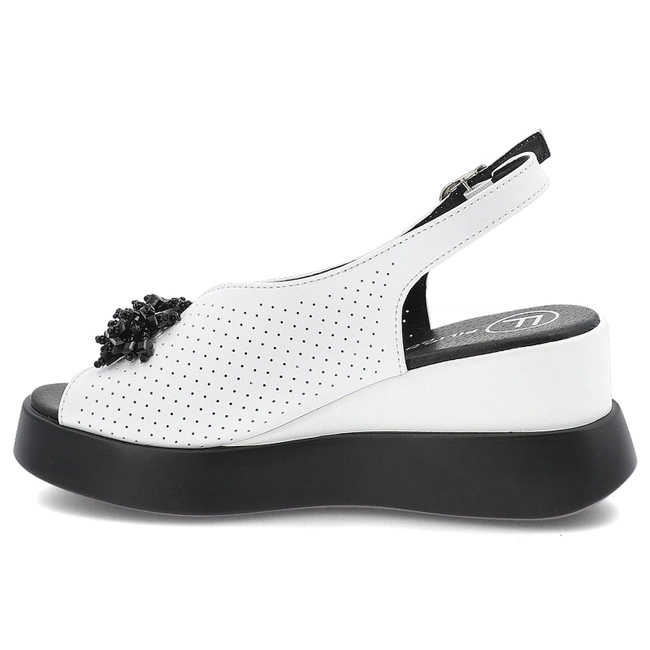 Sandále FILIPPO - DS6076/25 WH Biały