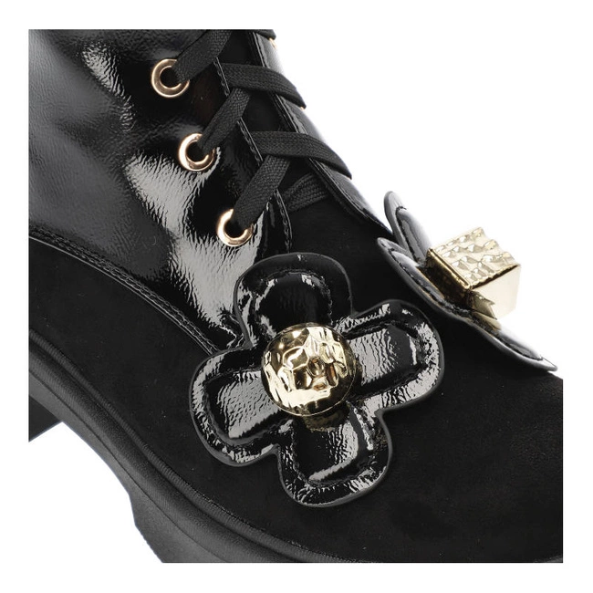 Členkové Topánky S.Barski - MR870-76 Czarne