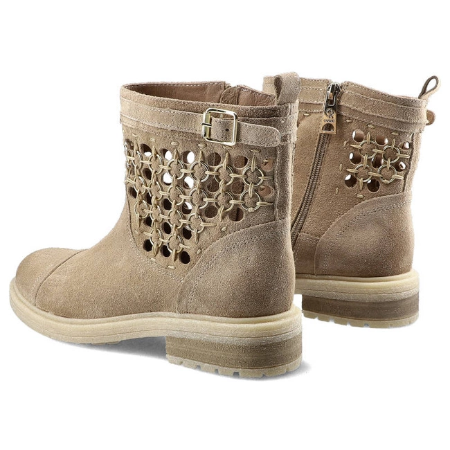 Členkové Topánky Carinii - B7047_-O17-000-000-C48 Beż