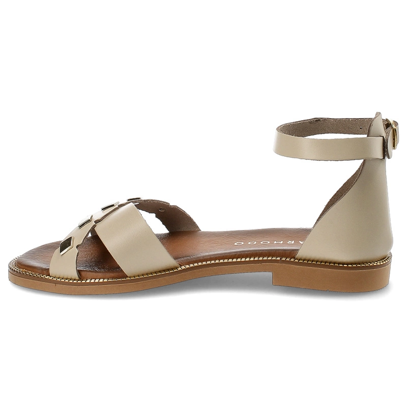 Sandále Armodo - 40378 Bf.Beż+Zł.