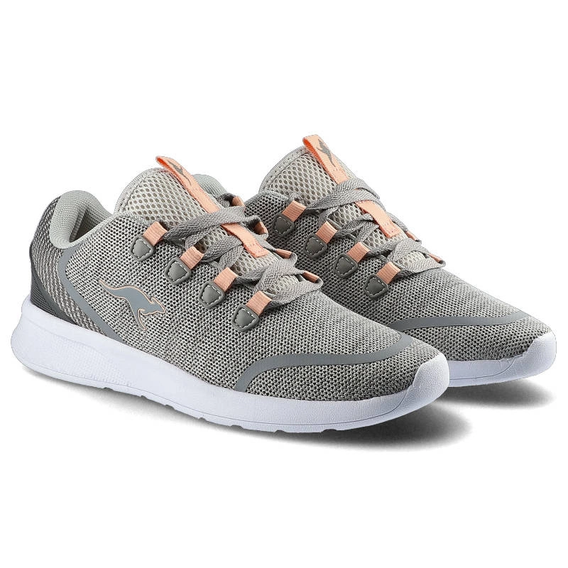 Tenisky Kangaroos - 18318 000 2075 Kf Lock Vapor Grey/Dusty Rose