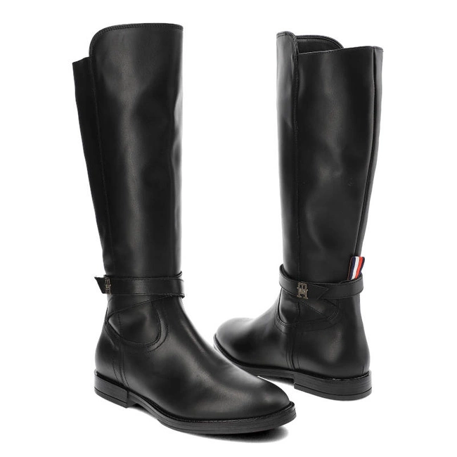 Čižmy Tommy Hilfiger - T4A6-32422-0036999-Boot Black 999