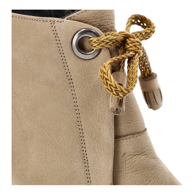 Členkové Topánky Lanqier - 41C372 Beżowy Beige