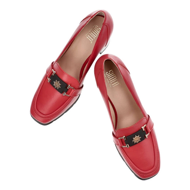 Poltopánky Simen - 6019A Czerwony