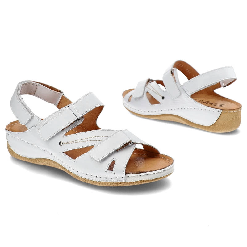 Sandále Pollonus - 5-0773-019 Biały