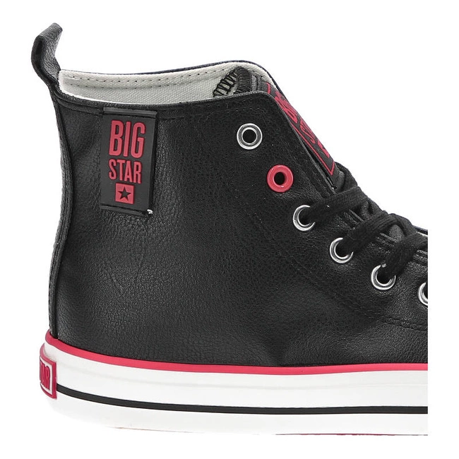 Plátenky Big Star - JJ274131 Czarny/Czerwony