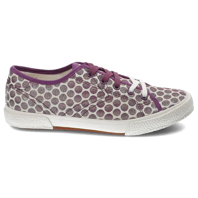Plátenky Tamaris - 1-23610-28 152 Wht/Laven Dots