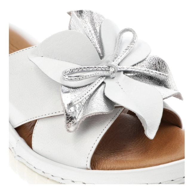 Šľapky Artiker - 54C0538 White/Silver