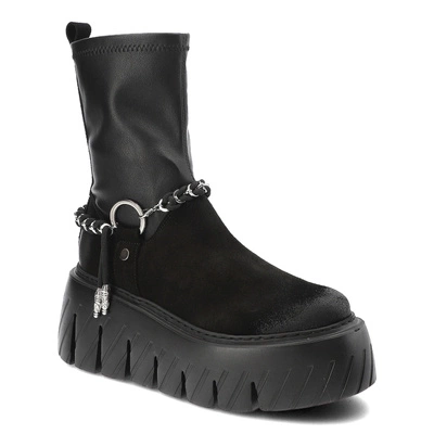 Členkové Topánky Chebello - 4570_-034-376-MIC-S354 Czarny