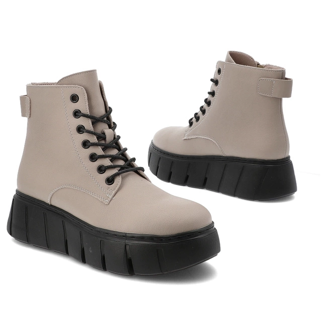 Členkové Topánky VINCEZA - 66803 BE Beżowy