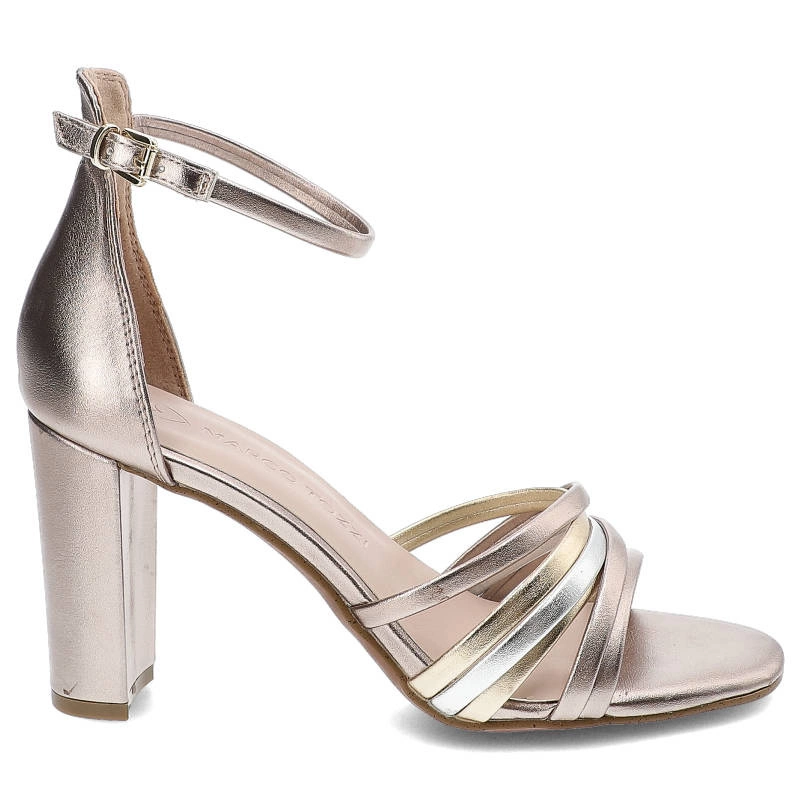 Sandały MARCO TOZZI - 2-28386-20 532 Rose Met.Comb