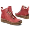 Šnúrovacie Členkové Topánky Armodo - 753 Czerwony K6