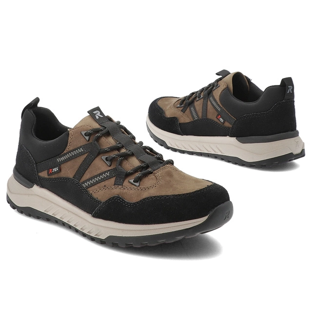 Poltopánky RIEKER - U0104-20 Brown Combination