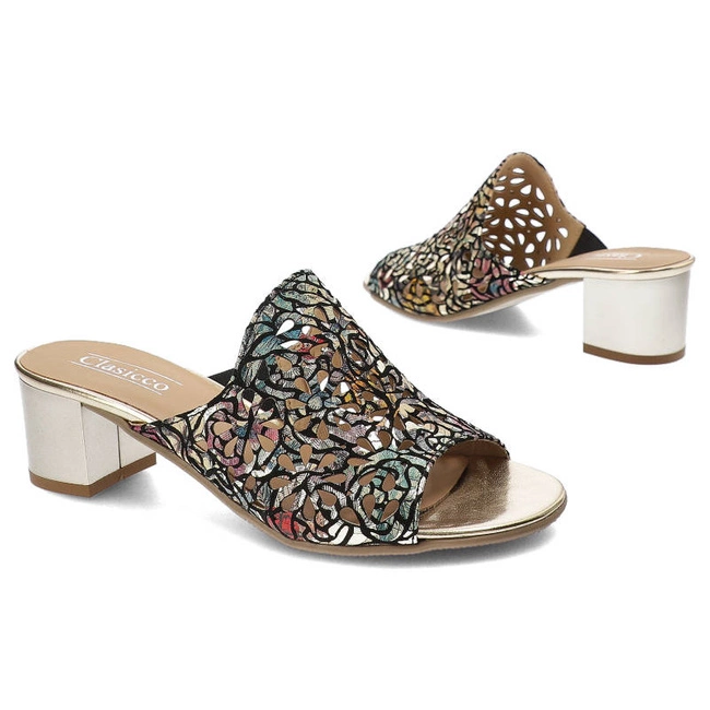 Šľapky Clasicco - 2020 Czarny 434