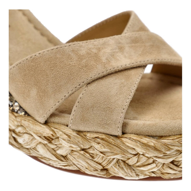 Sandále Alma en Pena - V23482 Suede Sand