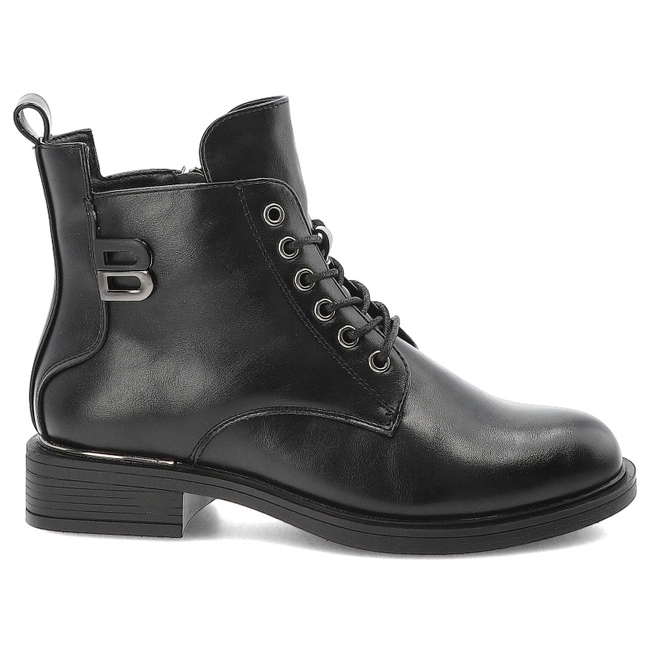 Členkové Topánky VINCEZA - 58571 BK PU Czarny