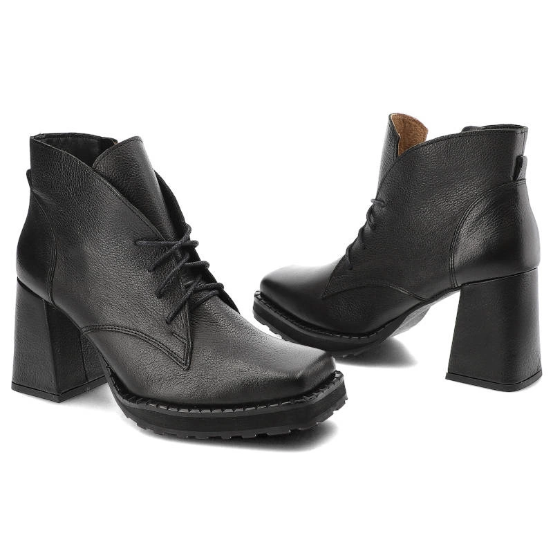 Členkové Topánky Exquisite - 1395 Czarny Rustic