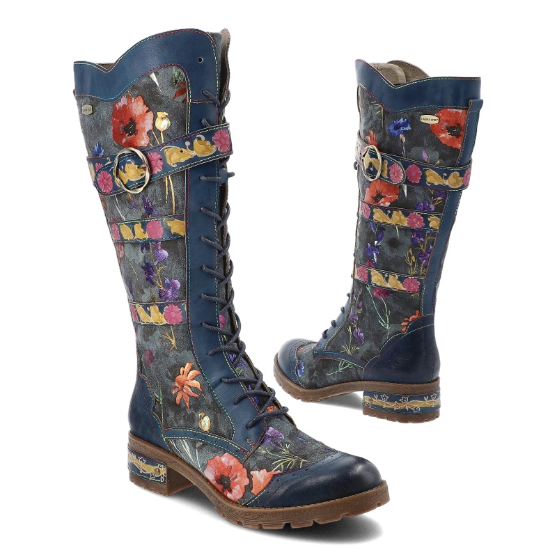 Čižmy LAURA VITA - Cocrailo 85 SO0053-8B Bleu